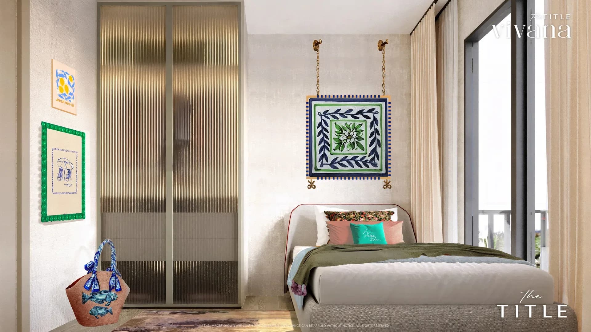 The Title Vivana: bedroom details