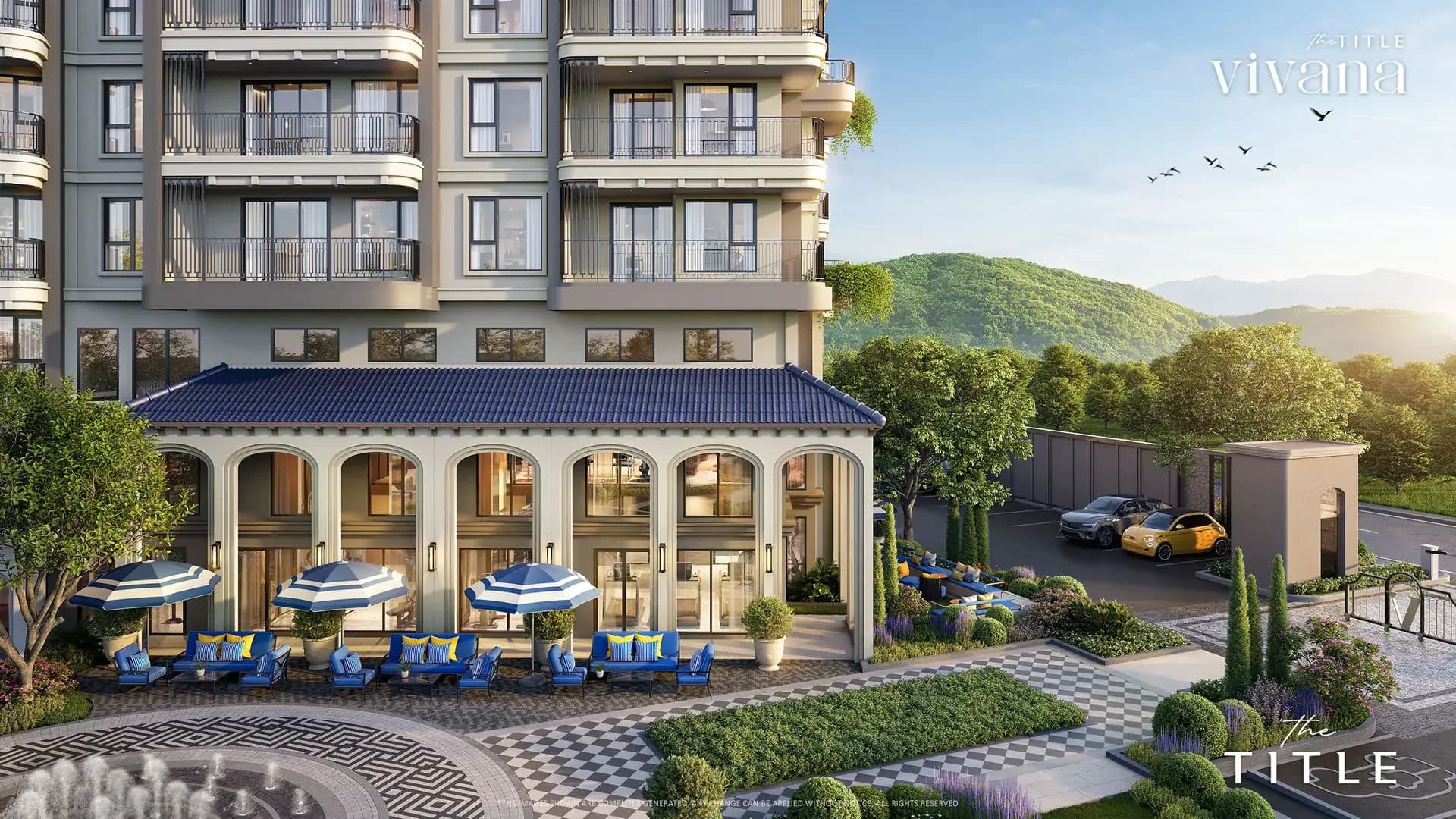 The Title Vivana: clubhouse terrace