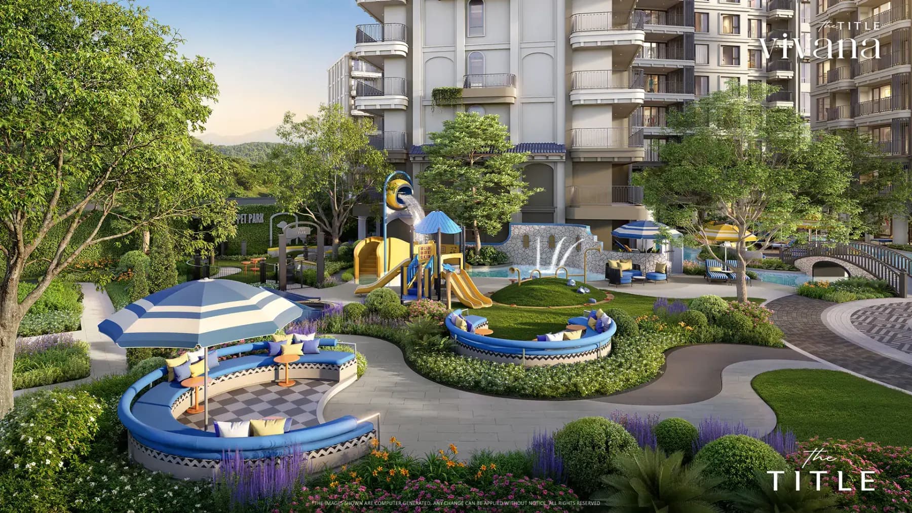 The Title Vivana: children’s garden