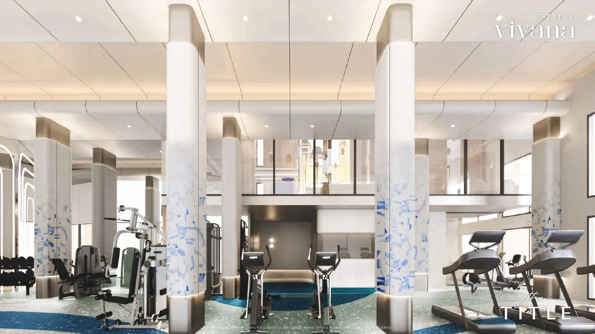 The Title Vivana: fitness room