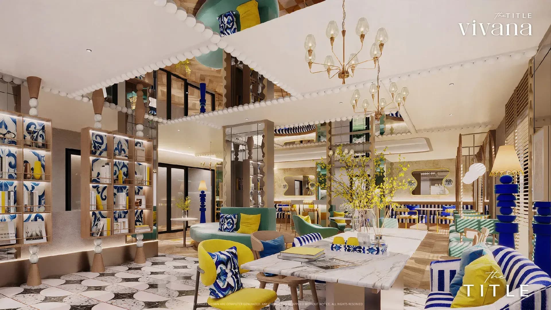 The Title Vivana: lobby and workspaces